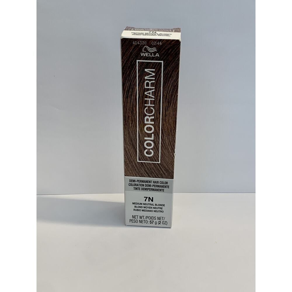 Wella COLORCHARM Demi Permanent Hair Color 7N Medium Neutral Blonde Gloss semi